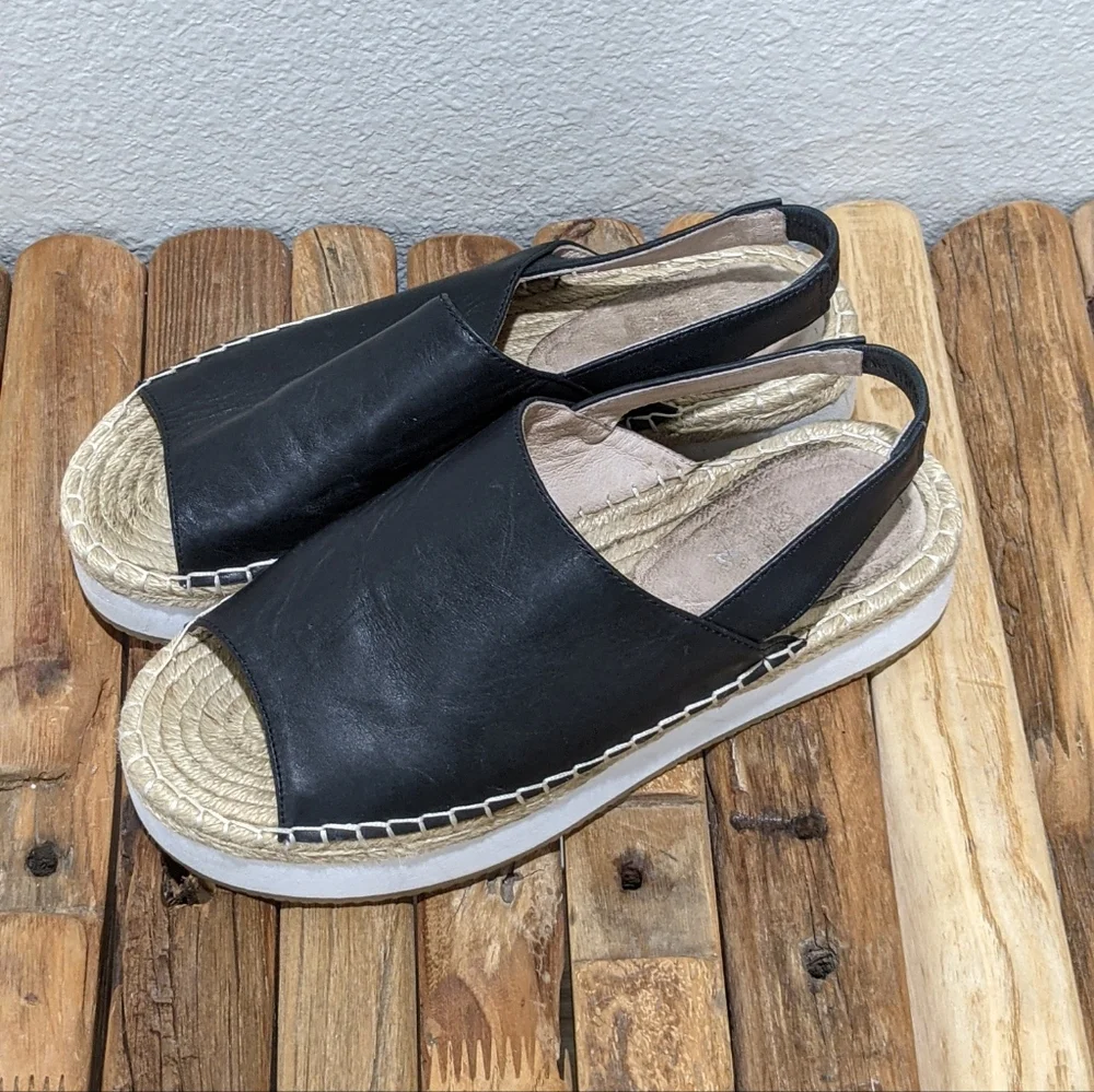 Shellys London Denise Espadrille Flatform Sandals